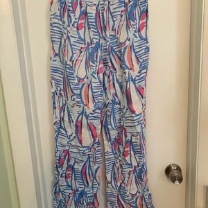 Lilly Pulitzer linen pants